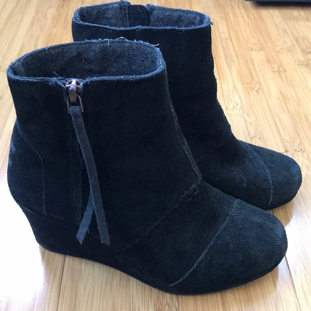 High Booties in Black